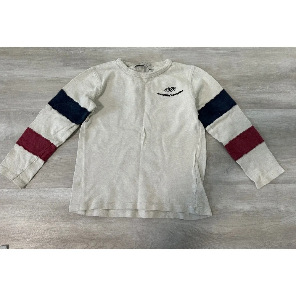Kids Long Sleeve T-Shirt Bundle Paw Patrol Zara GarbAnimal 4T 5
